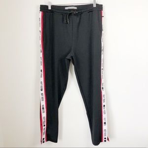 trendy snap joggers